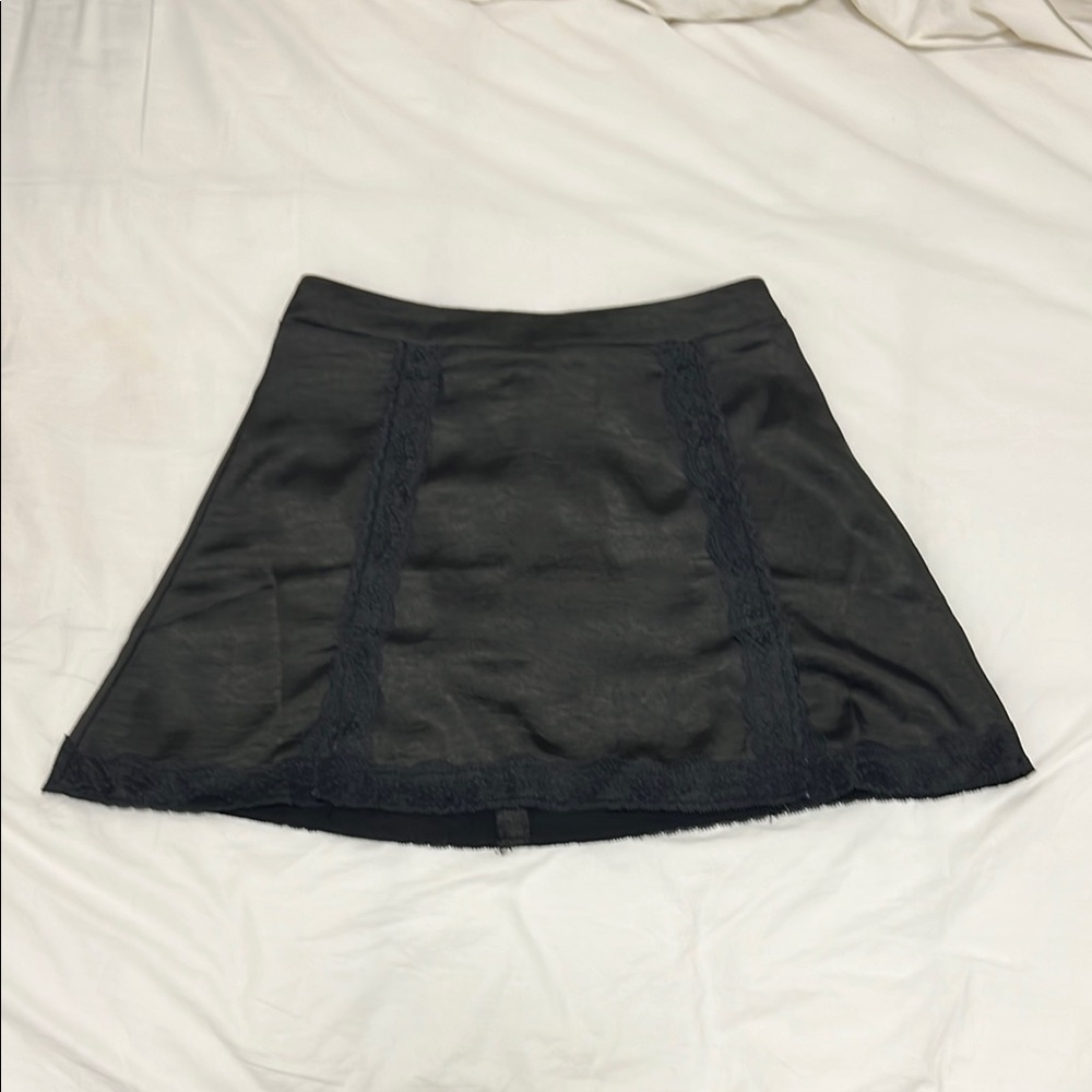 Forever 21 Black Mini A-line Skirt